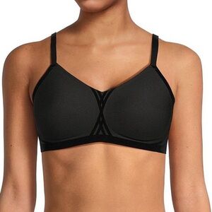 Honeylove silhouette wireless bra size large black